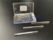 Alta Durabilità Leghe d'argento Macchine di produzione di sigarette Lame di coltello 4 * 4 * 63mm Per MK8 MK9 GD