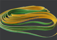 Cinghie del dispositivo di presa di forza di verde giallo per il generatore eolico dell'imballatore del tabacco MK9
