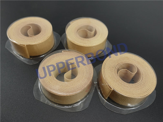 comprare 22*2489mm Nastro di guarnizione giallo personalizzato per filtro per sigarette fabbricazione online