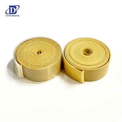 comprare Nastro di aramide con rivestimento completo in fibra gialla 0,50-0,62 mm per il trasporto consistente del tabacco fabbricazione online