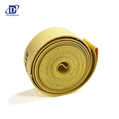 comprare Nastro di guarnizione in fibra di aramide giallo completamente rivestito per macchine per la fabbricazione di sigarette fabbricazione online