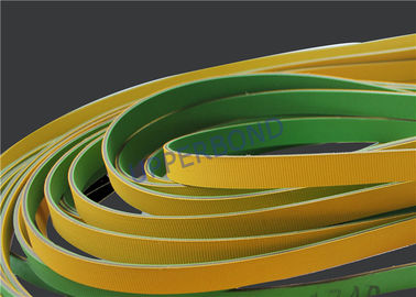 comprare Cinghie del dispositivo di presa di forza di verde giallo per il generatore eolico dell'imballatore del tabacco MK9 fabbricazione online