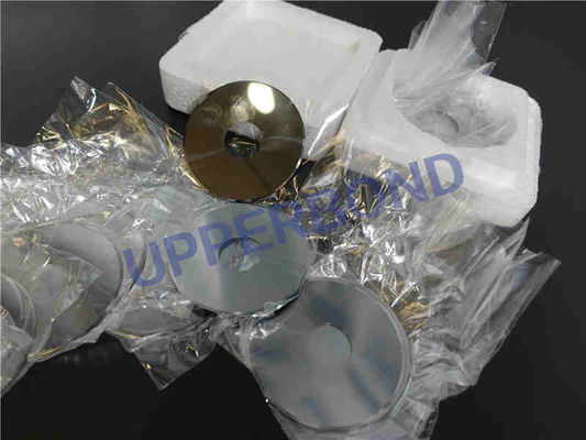 comprare 6 lama rotonda del taglio 120mm per il taglio del filtro dalla sigaretta in macchina della sigaretta fabbricazione online