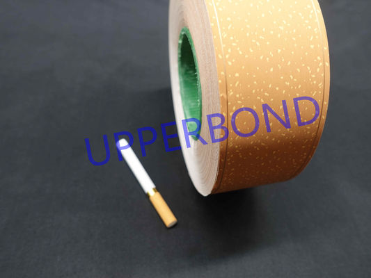comprare Filtro da Cork Tipper Paper Yellow Color Uniting con la sigaretta Rohi fabbricazione online