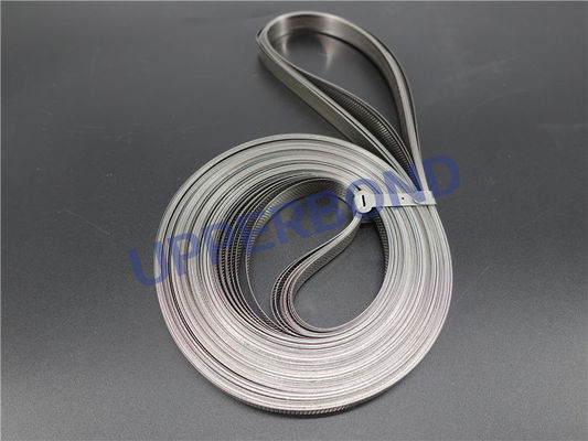 comprare 0.2*12.6*3290mm Nastro di aspirazione in acciaio resistente per macchine per sigarette MK8 fabbricazione online