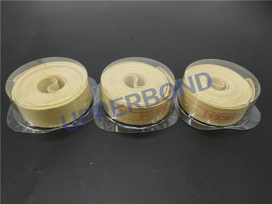 comprare Nastro giallo di Garniture del nastro trasportatore dei pezzi meccanici della sigaretta della fibra MK8 di Aramid fabbricazione online