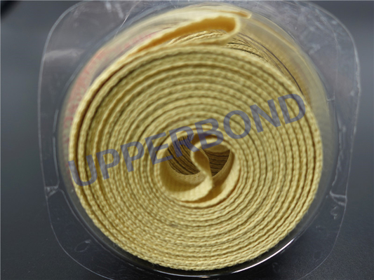 comprare Nastri giallo tessuto termoresistente di Garniture della fodera 14,5 * 2800 millimetri fabbricazione online