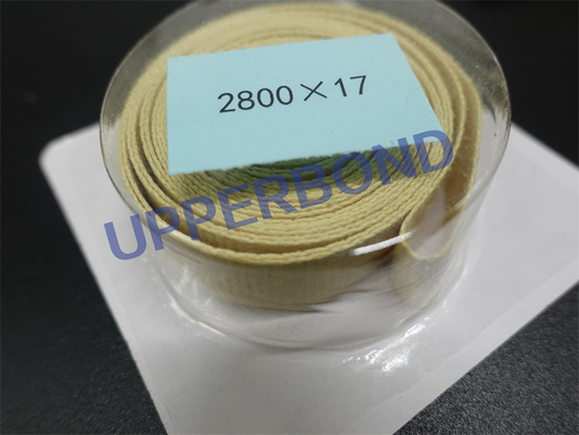 comprare Il formato 17*2800 lega il nastro con un nastro della fibra del Kevlar per la macchina delle sigarette di MK8 MK9 fabbricazione online