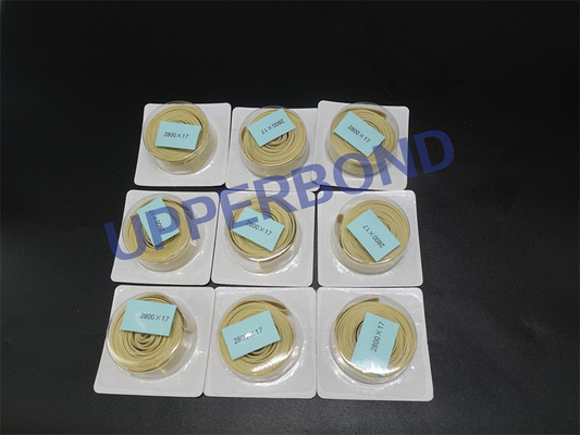 comprare i nastri della fibra di 2715x12.5 Garniture il Kevlar per le sigarette di KDF2 ZL21 ZL23 filtrano Rod Machine fabbricazione online