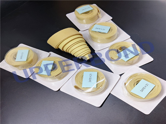 comprare Pezzi di ricambio ispessiti del macchinario del tabacco della cinghia di Garniture della fibra del Kevlar fabbricazione online