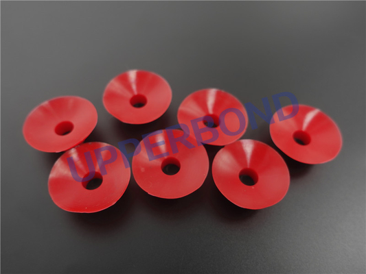 Tazza non tossica di aspirazione di colore rosso del materiale di gomma molle dell'imballatore HLP2