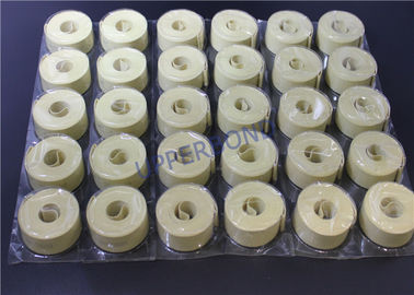 Nastro di condotta giallo durevole di Garniture il Kevlar con tolleranza ad alta temperatura