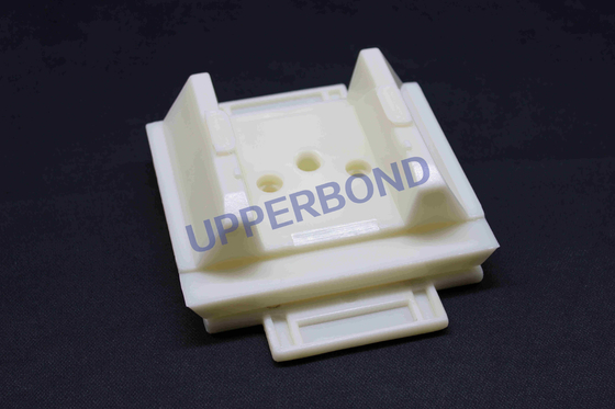 Modanatura di plastica bianco delle parti della macchina imballatrice della sigaretta